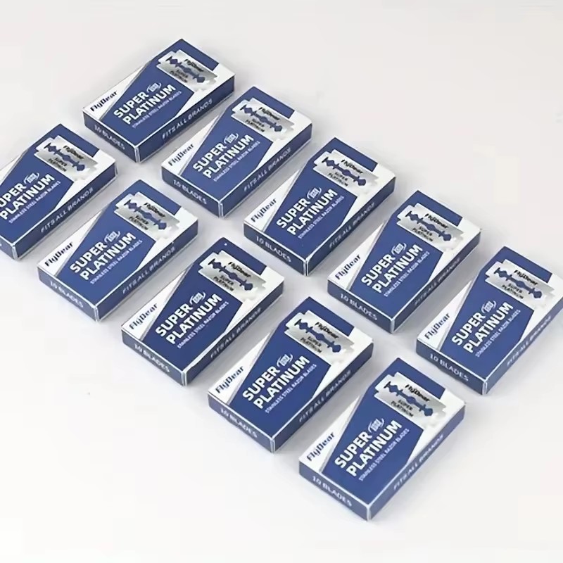 Safety Razor Handle - 10/50/90/100/130 stuks scheermesjes voor dubbelrand scheermes,