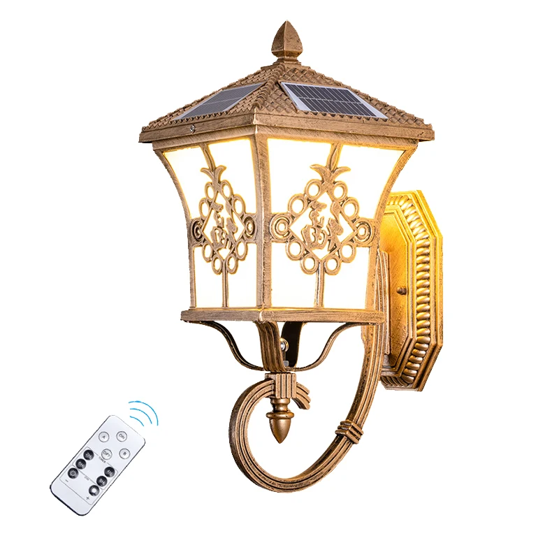 Solar Garden Light - Europese buitenverlichting op zonne-energie voor huizen,