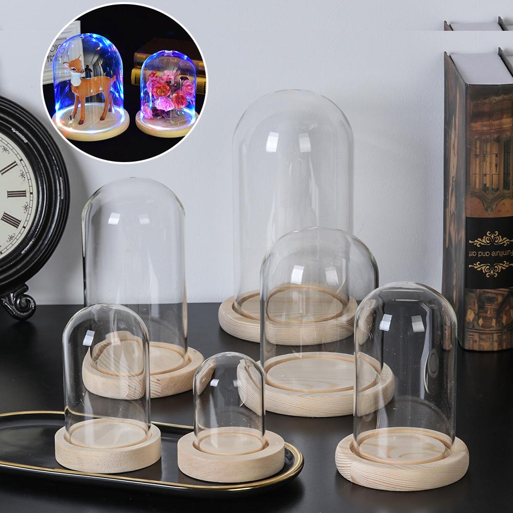 Reusable Bottle - Terrarium Tafellampje met feeënlampjes, transparante glazen