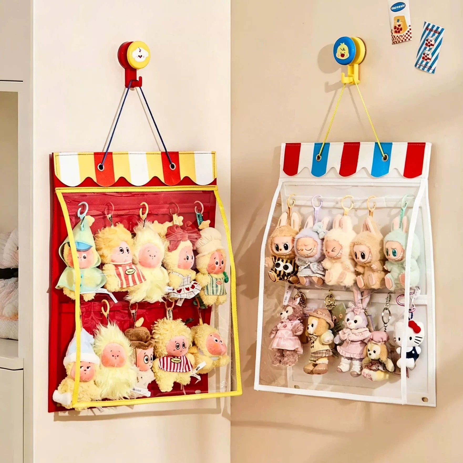 Reusable Bag - Stofopvang- en opbergdisplay voor poppen, stofdichte