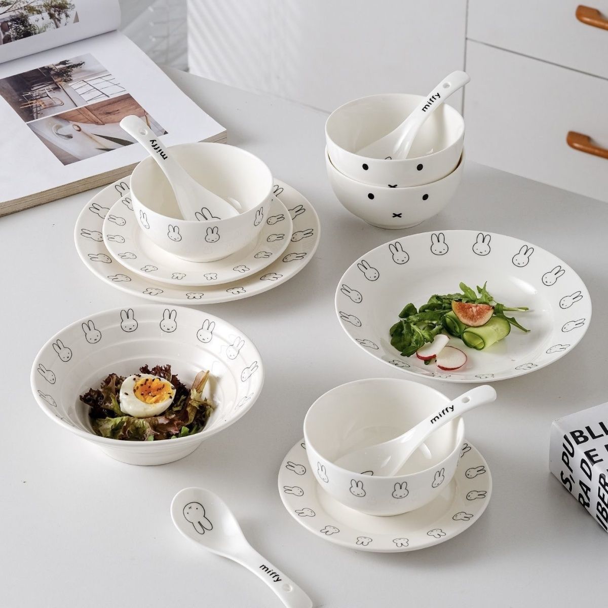 Anime Schattige Nijntje Eenvou - Bamboo Cutlery recensie en prijs