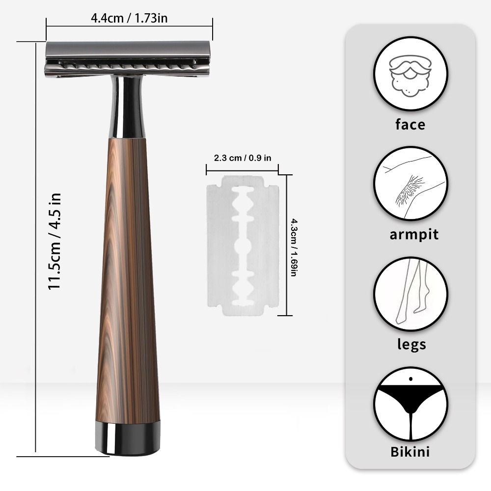 Professioneel heren dubbelzijd - Safety Razor Handle recensie en prijs