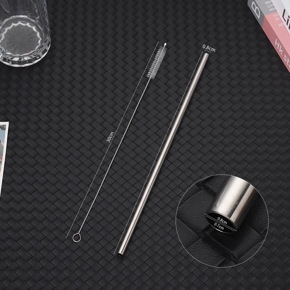 6 Stuks Rechte Gebogen Roestvr - Reusable Straw recensie en prijs
