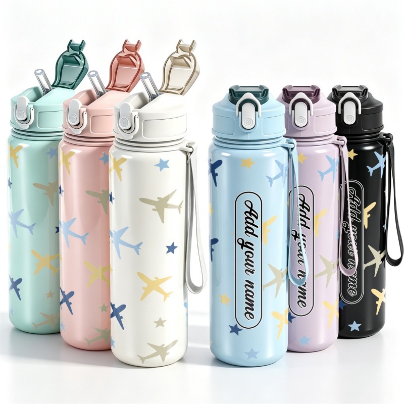 25oz gepersonaliseerde waterbe - Reusable Straw recensie en prijs