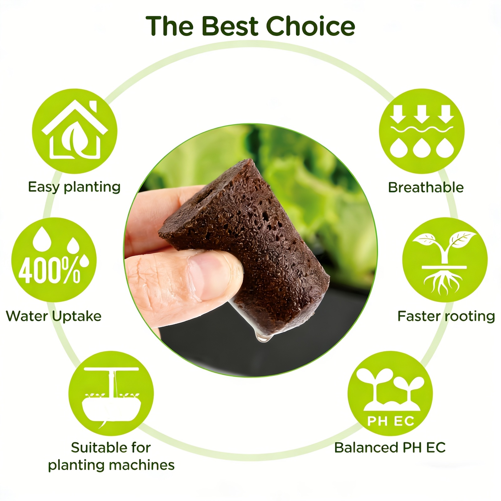 Tuindekking Groeispons Starter - Eco Sponge recensie en prijs