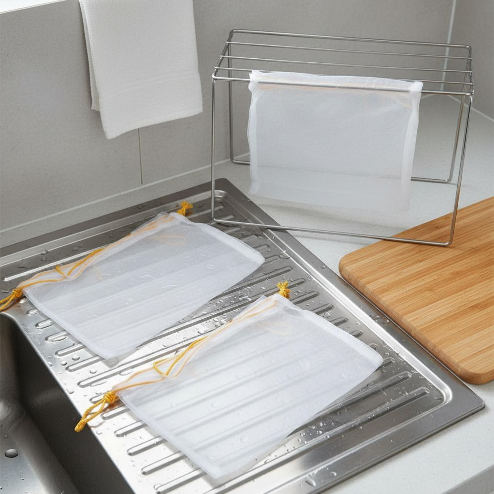 4 stuks honingzeefzakjes Herbr - Reusable Bag recensie en prijs