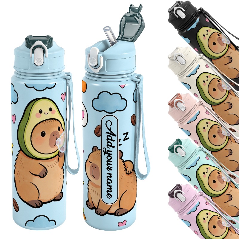 750ml Herbruikbare sportwaterf - Reusable Straw recensie en prijs