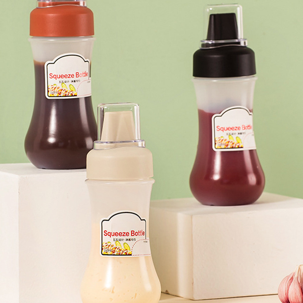 3 stuks transparante knijpfles - Reusable Bottle recensie en prijs