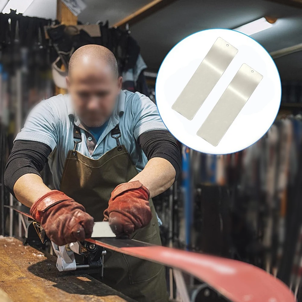 2 Stuks Rvs Ski Wax Schraper 2 - Beeswax Wrap recensie en prijs